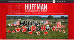 Desktop Screenshot of huffmanisd.net